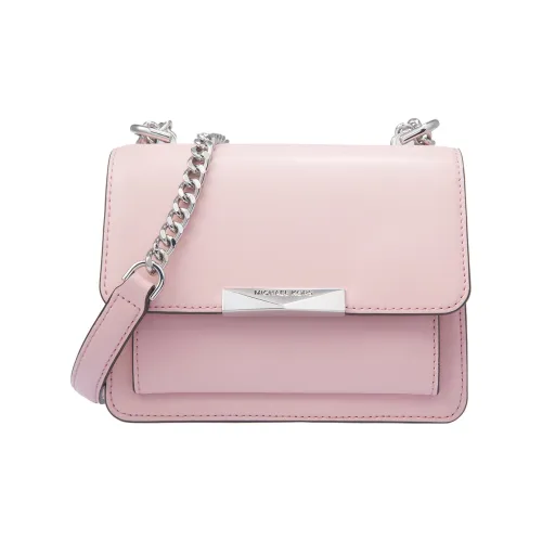 MICHAEL KORS Jade Leather Shoulder Bag, Crossbody Bag Women's Pink