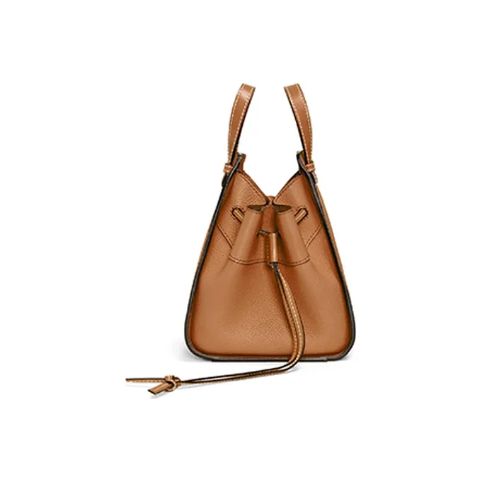 LOEWE Cow Leather Handbag Women's Light Caramel-1