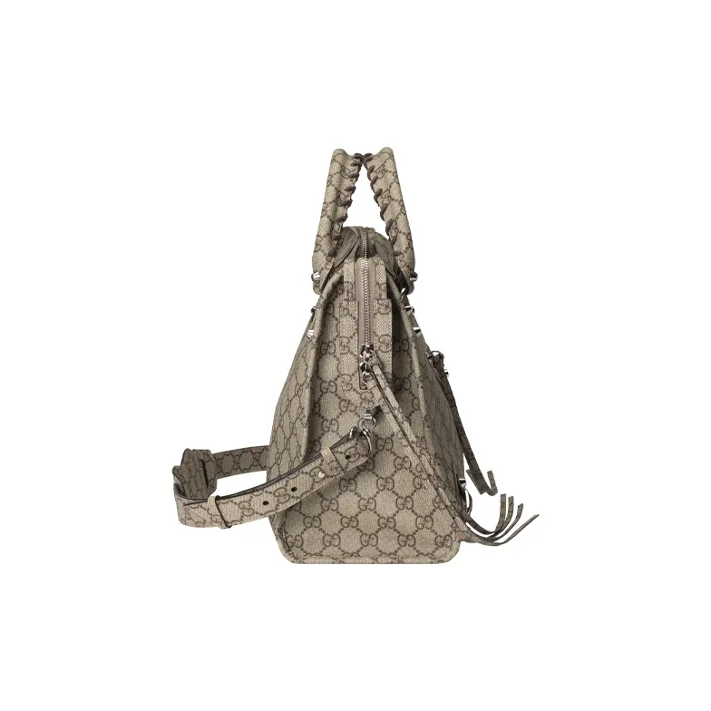 Balenciaga X GUCCI Motorcycle Bag Handbags-2