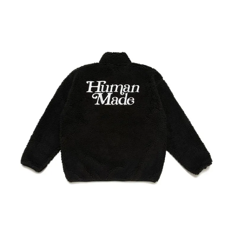 HUMAN MADE Velvet Jackets Unisex Black-1