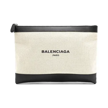 Balenciaga Canvas Canvas Bag Clutches Regular Women's White