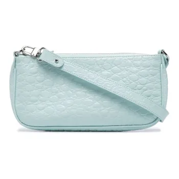 By Far Rachel Leather Shoulder Bag Handbags Women's Blue