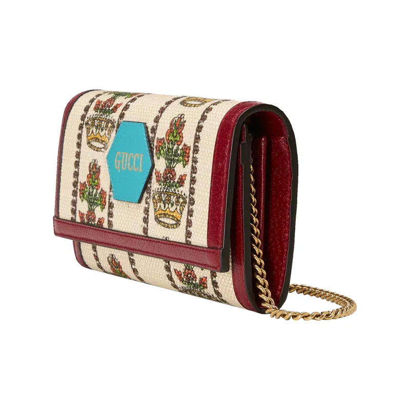 GUCCI Cow Leather Tofu Bag, Shoulder Bag, Crossbody Bag Women's Ivory White-1