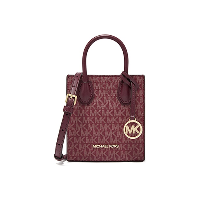 Michael kors bags burgundy best sale