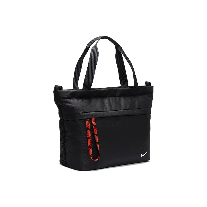 Nike Polyester Sports Bag Crossbody Bag Handbags Regular Unisex Red Black-2