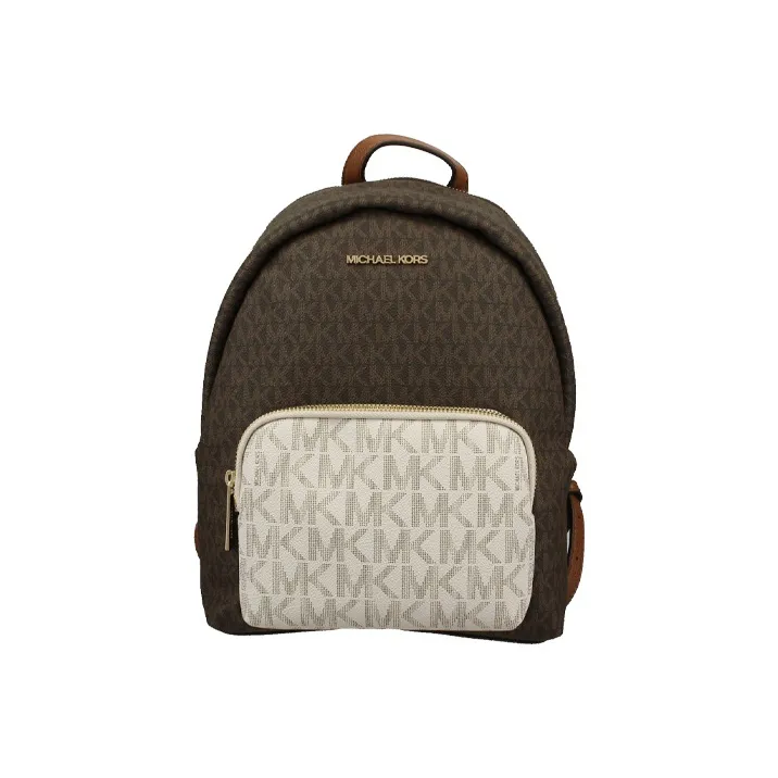MICHAEL KORS MICHAEL KORS Luggage Collection Canvas Backpack Women's Acorn Brown-0