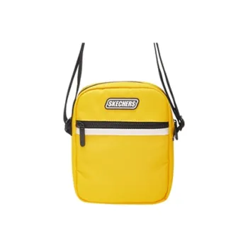 Skechers Fabric Shoulder Bag Crossbody Bag Unisex Sparkling Yellow