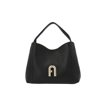 Furla Leather Shoulder Bag Women's Black