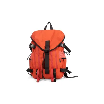 MYEDITION Oxford Backpack Regular Unisex Orange Red