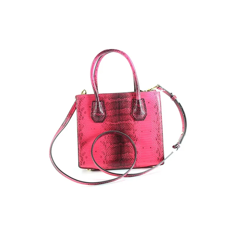 MICHAEL KORS MICHAEL KORS Handbag Collection Mercer Leather Crossbody Bag Medium Size Women's Pink-3