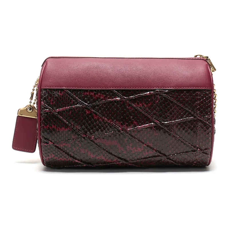 COACH Joni Leather Crossbody Bag Shoulder Bag Women's Scarlet-3