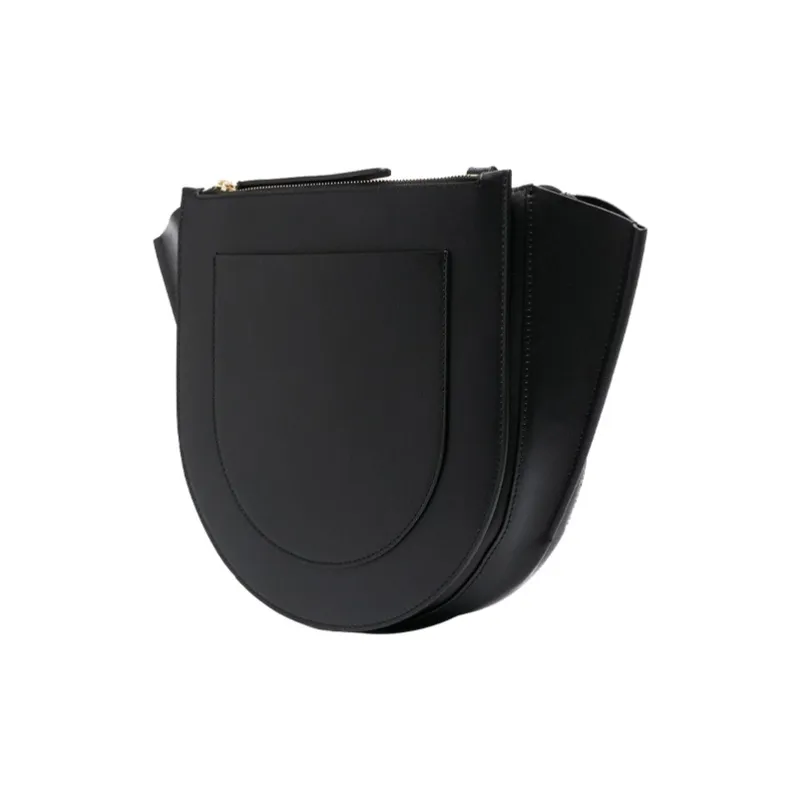 Wandler Cow Leather Shoulder Bags Handbags Women's Black-2