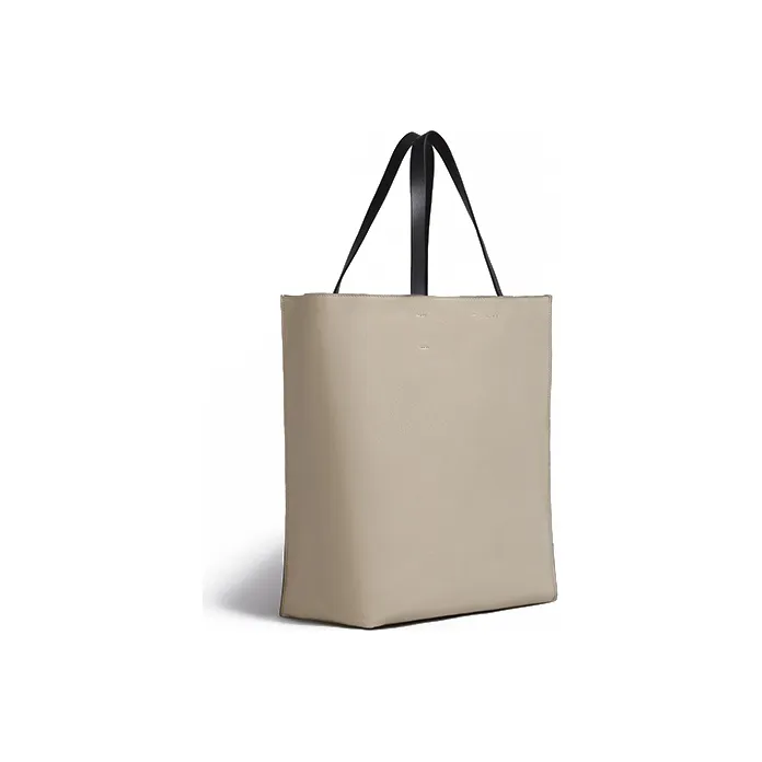 MARNI Calfskin Handbag Handbag Women's White And Red-1