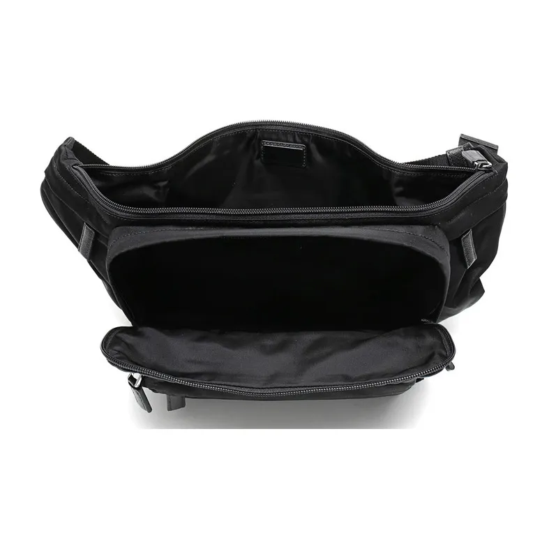 PRADA Fabric Fanny Pack Sling Bag Crossbody Bag Regular Men's Black-5