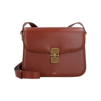 A.P.C Grace Foldover Shoulder Bag