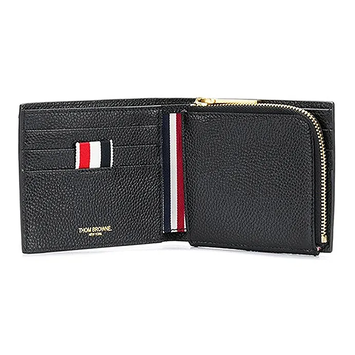 THOM BROWNE Rwb Striped Bi Fold Wallet-1