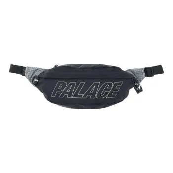 PALACE Nylon Fabric Crossbody Bags Fanny Pack Regular Unisex Black