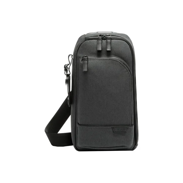TUMI TUMI-Harrison Fabric Sling Bag Shoulder Bag Crossbody Bag Regular Men's Graphite Black-0