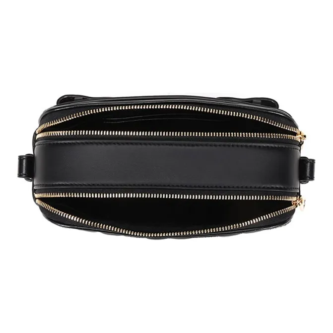 Burberry Leather Sling Bag, Crossbody Bag, Fanny Pack Women's Black-4
