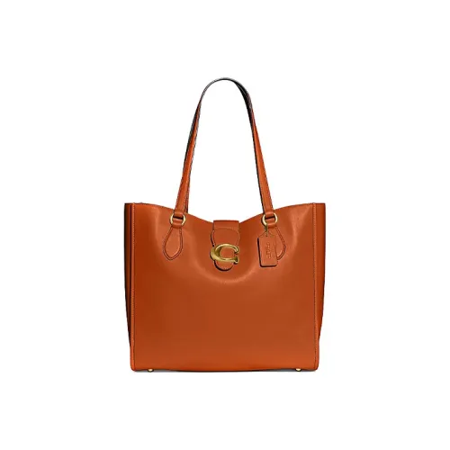 COACH Theo Tote Shoulder Bags