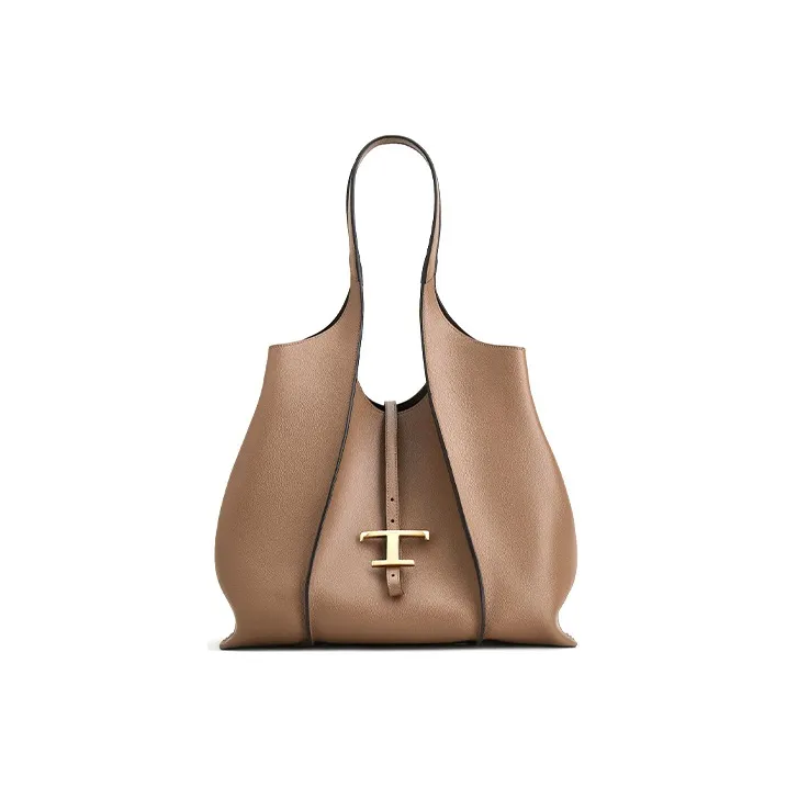 TOD'S Leather One Shoulder Handbags Women's Brown-0