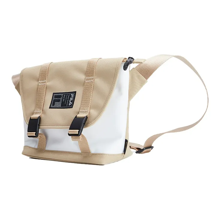 FILA FUSION Fabric Crossbody Bag, Shoulder Bag Unisex White-1