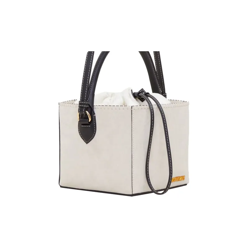 Jacquemus Suede Handbag Women's Ecru-1
