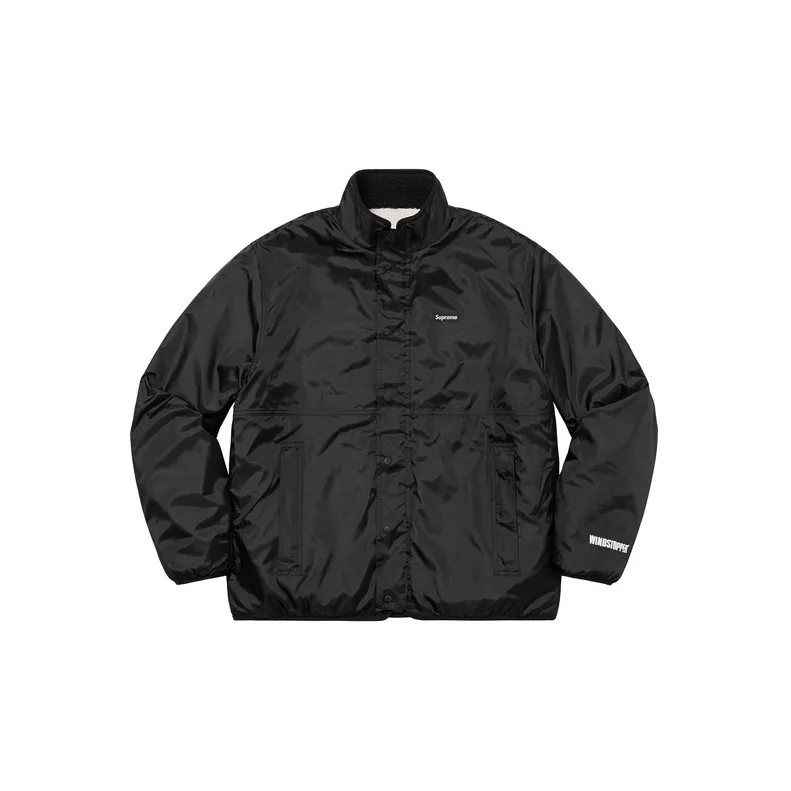 Supreme Reversible Colorblocked Fleece Jacket-2