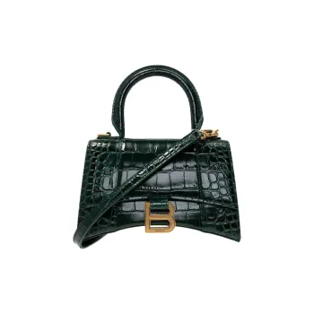 Balenciaga Hourglass Cow Leather Hourglass Bag Shoulder Bag Crossbody Bag Handbag Extra Small Women's Jasper
