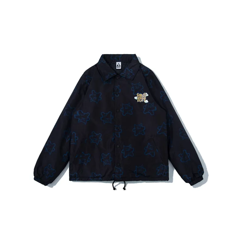 AMONSTER x AMENGXIAOGUAISHOU Jacket Unisex Dark Navy Blue-1