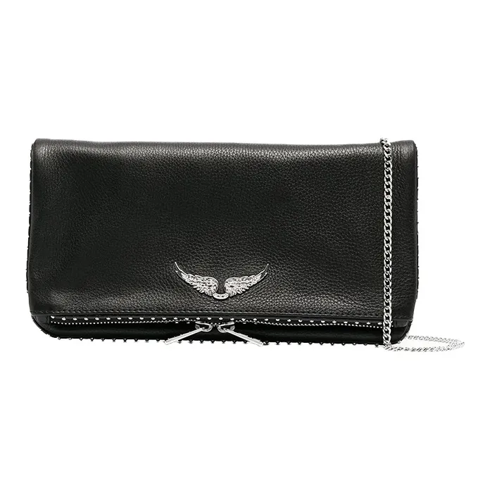 Zadig & Voltaire Studded Clutch Bag-0