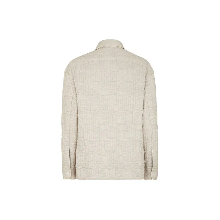 FENDI Jackets & Coats Men's White-1