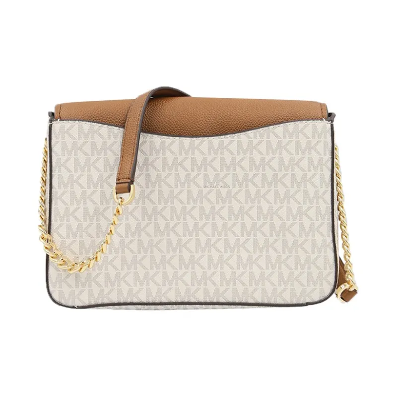MICHAEL KORS MICHAEL KORS Handbag Collection Wanda PVC Crossbody Bag, Shoulder Bag Medium Size Women's Vanilla White-2