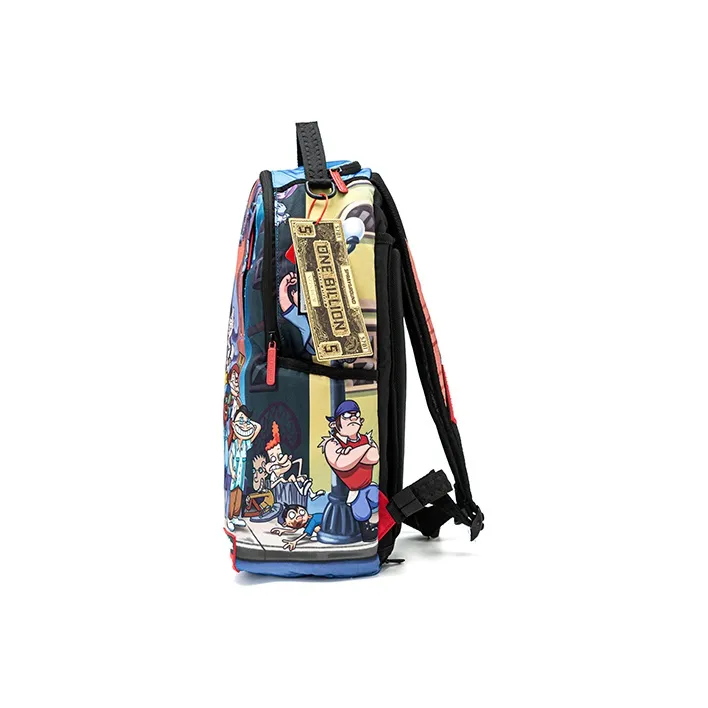 SPRAYGROUND Nickelodeon Collaboration Polyester With Artificial Leather Backpack Regular Unisex Multicolor-3