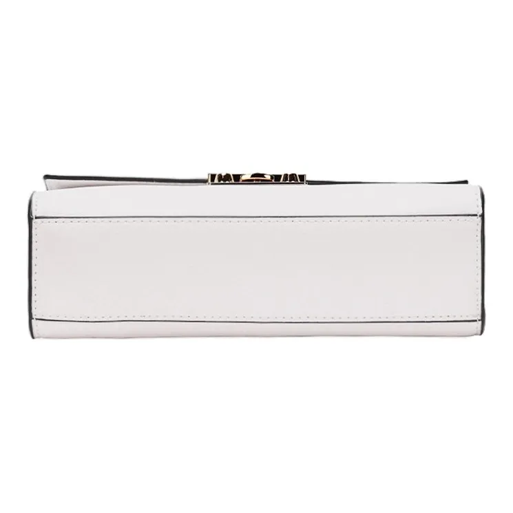 MICHAEL KORS Rose Cow Leather Shoulder Bag Crossbody Bag Medium Size Women's Pure White-4
