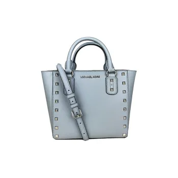 MICHAEL KORS Sandrine Leather Handbag Shoulder Bag Crossbody Bag Women's Light Blue