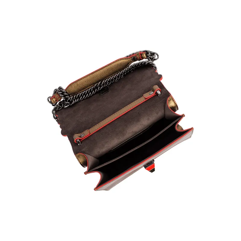FENDI Kan I Shoulder Bags-3