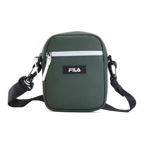 FILA FUSION PU Crossbody Bag, Shoulder Bag Mini Women's Work Green