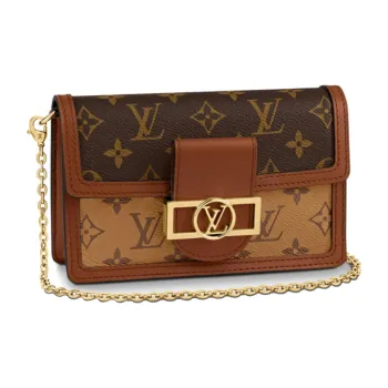LOUIS VUITTON Dauphine Chain Wallet