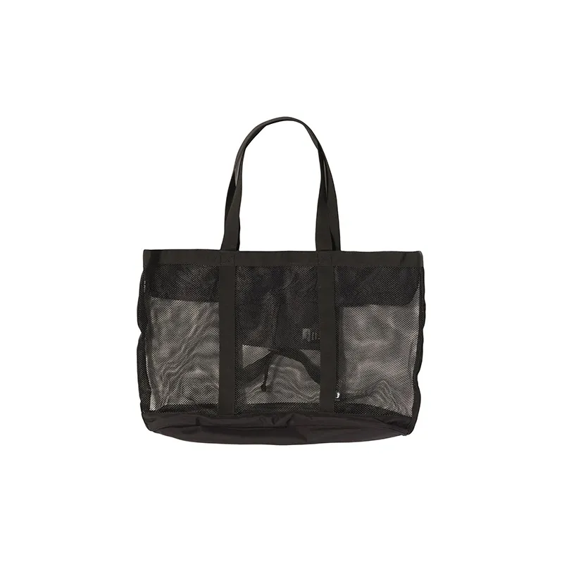 Stussy Mesh Beach Bag Tote Bag Shopping Bag Handbag Regular Unisex Black-1