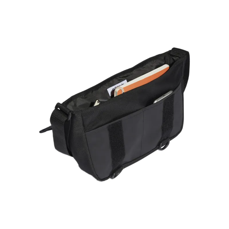 Adidas Originals TPU Messenger Bag Shoulder Bag Crossbody Bag Regular Unisex Pure Black-4