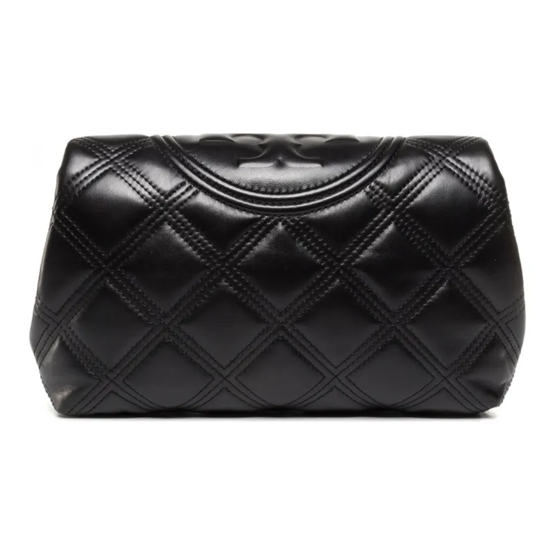 TORY BURCH Sheepskin Clutch Regular Women's Black-2