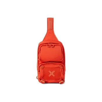 KENZO Fabric Sling Bag Shoulder Bag Crossbody Bag Unisex Orange