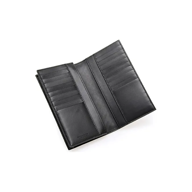 Bottega Veneta Cow Leather Wallet Men's Black-3