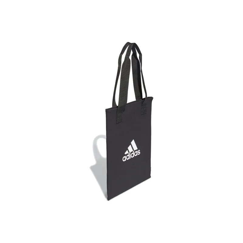 Adidas Cotton Tote Bag Shopping Bag Handbag Regular Unisex Black-2