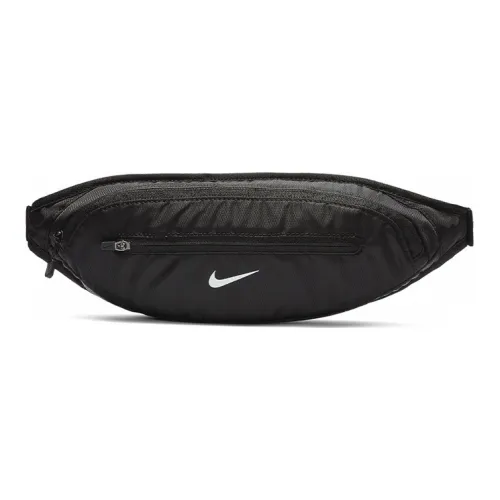 Nike Polyester One Shoulder Crossbody Fanny Pack Regular Unisex Black