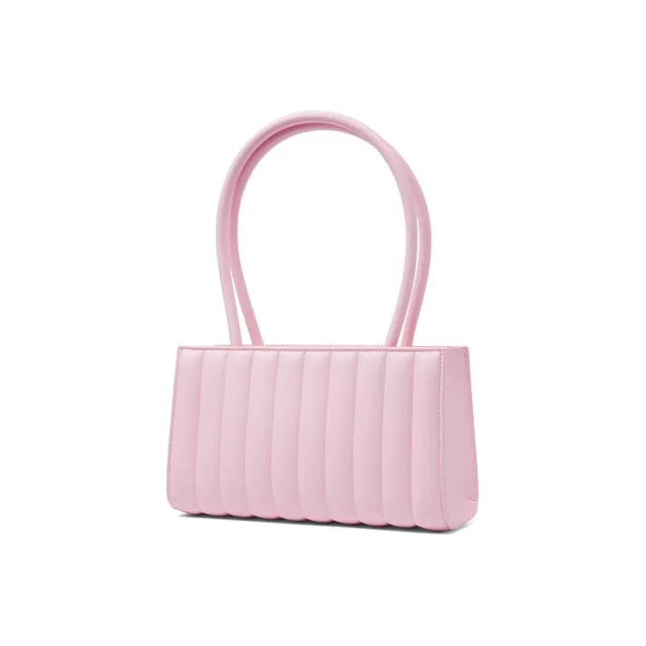 CHARLES&KEITH Synthetic Leather Handbag, Shoulder Bag Women's Black/Light Pink/Light Pink/Yellow/Yellow-6