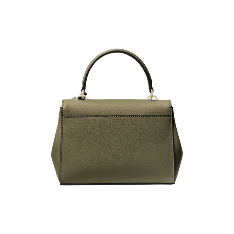MICHAEL KORS MK Ava Leather Handbags Shoulder Bag Crossbody Bag Extra Small Women's Olive Green-3