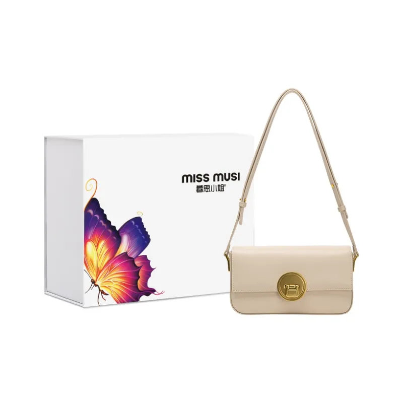 MISS MUSI Cow Leather Shoulder Bag Regular Women's Multicolor-14