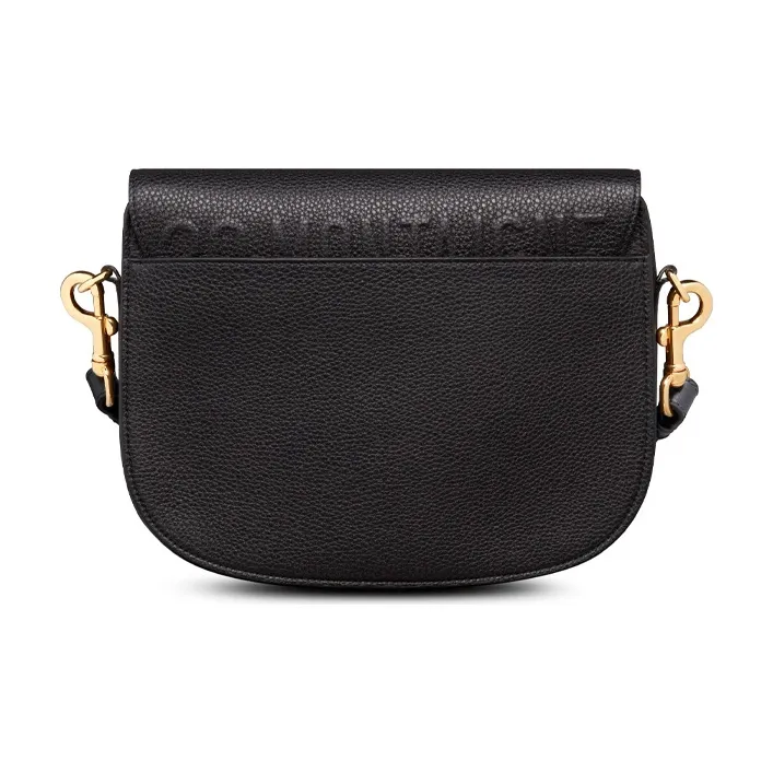 DIOR Bobby Grained Calfskin Shoulder Bag, Crossbody Bag Tubas Women's Black-2